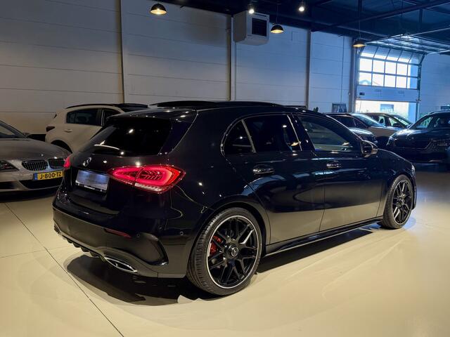 Mercedes-Benz A-KLASSE A200 AMG Pano|Camera|Memory|Sfeer|Night Zwart