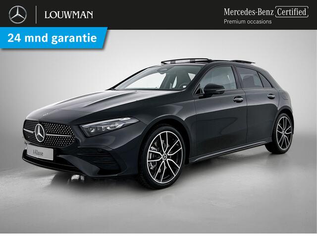 Mercedes-Benz A-KLASSE 250 e Business Solution AMG | AMG Line Plus pakket | Antidiefstalpakket URBAN GUARD PLUS | Smartphone-integratie | Head-up display | Panoramaschuifdak | Nightpakket | Sierdelen aluminium |