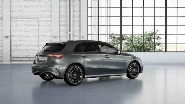 Mercedes-Benz A-KLASSE 180 Business Solution AMG | Panoramadak | Premium Plus | Nightpakket | 19" Multispaak AMG velgen | Stoelverwarming | 360° Camera | HUD |