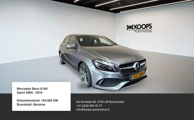 Mercedes-Benz A-KLASSE 180 Sport Edition Automaat | Navigatie | Camera | Cruise Control | AMG line