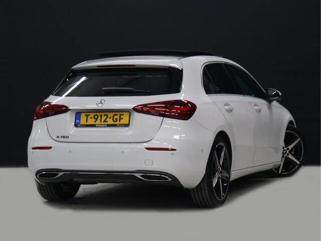Mercedes-Benz A-KLASSE 180 Business Line [SCHUIFKANTELDAK, 360 CAMERA, STOELVERWARMING, CRUISE CONTROL, DIGITAL DASH, CLIMATE CONTROL, BLUETOOTH, NAVIGATIE, LED, NIEUWSTAAT]