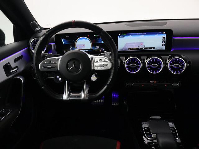 Mercedes-Benz A-KLASSE AMG 35 4MATIC 306 PK ORIG. NL PANORAMA | BURMESTER | 360 CAMERA | MAGNO MOUNTAIN GRAY | PERFORMANCE SEATS