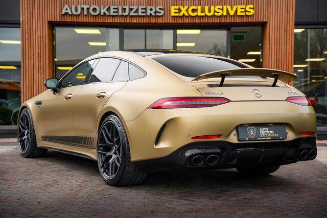 Mercedes-Benz AMG-GT 53 AMG Edition Magno Gold Panodak Burmester Memory Stoelventilatie Widescreen 360 Camera