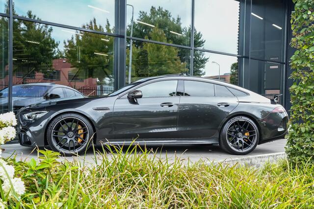 Mercedes-Benz AMG-GT 4-Door Coupe 63S AMG 640pk 4MATIC+ Premium Plus |Org NL|1e lak|dealer onderhouden|schuif/kantel|Burmester|keramisch|track pace|HUD|memory|Carbon exterieur|Carbon interieur|luchtvering|360 camera|21"|