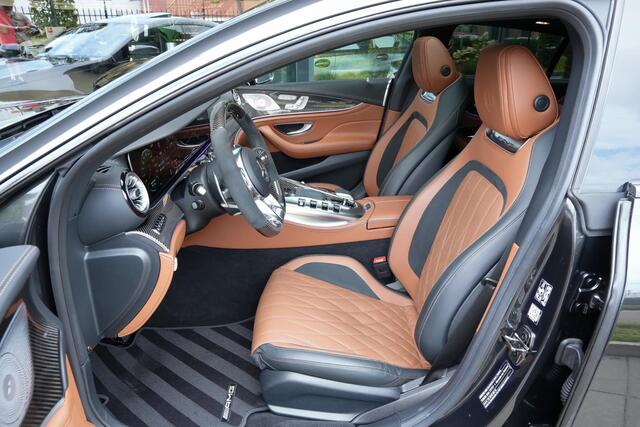 Mercedes-Benz AMG-GT 4-Door Coupe 63S AMG 640pk 4MATIC+ Premium Plus |Org NL|1e lak|dealer onderhouden|schuif/kantel|Burmester|keramisch|track pace|HUD|memory|Carbon exterieur|Carbon interieur|luchtvering|360 camera|21"|