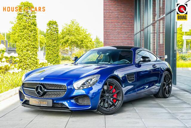 Mercedes-Benz AMG-GT 4.0 510pk S |org NL|dynamic plus pakket|Burmester|schaalstoelen|memory|AMG wielen|blindspot|navi|bluetooth|parkeercamera|cruise control|