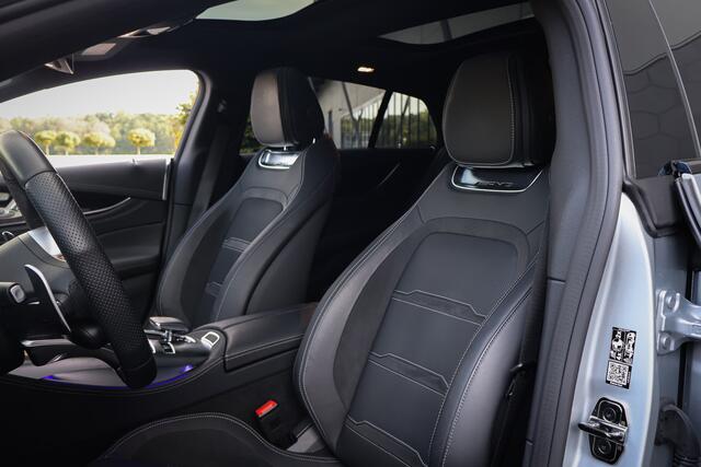 Mercedes-Benz AMG-GT 4-Door Coupe AMG 63 4MATIC+ | ADAPTIVE CRUISE | ACHTERASBESTURING | PANORAMADAK | STOELVERWARMING & VERKOELING | MASSAGE | 360 CAMERA | MEMORY SEATS | SFEERVERLICHTING |