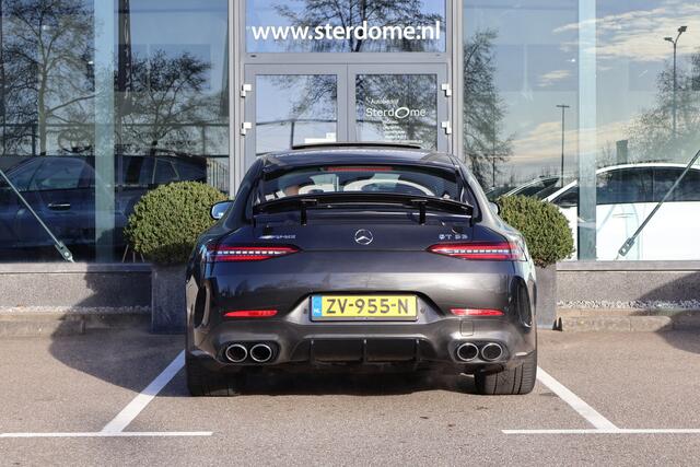 Mercedes-Benz AMG-GT 4-Door Coupe AMG 53 4MATIC+ Premium Plus I Performance stoelen I Achteras besturing I Luchtvering I Schuifdak I 360 camera I Distronic I Burmester I Head-up I Carbon pakket I I Nederlandse auto I 4 zitter I 1e eigenaar I Bruin leder I BTW auto I