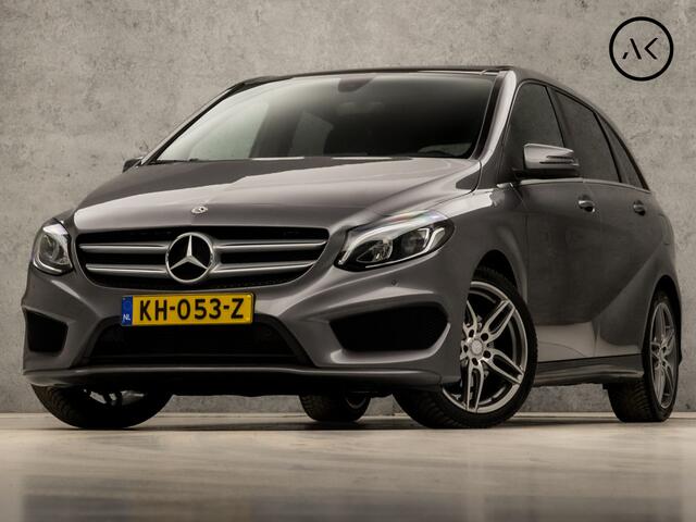 Mercedes-Benz B-KLASSE 180 AMG Sport Automaat (PANORAMADAK, GROOT NAVI, SFEERVERLICHTING, RODE GORDELS, LEDER/ALCANTARA, SPORTSTOELEN, GETINT GLAS, TREKHAAK, NIEUWSTAAT)