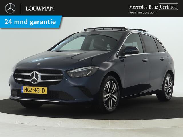 Mercedes-Benz B-KLASSE 250 e Plug-In Hybride | Panorama Schuif-Kanteldak | Multibeam Koplampen | Dodehoekassist | Memory voorstoelen | Sfeerverlichting. Inclusief 24 maanden MB Certified garantie voor Europa.