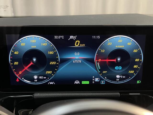 Mercedes-Benz B-KLASSE 250 e 17''/Panoramadak/Trekhaak/Memory stoelen L+R/Adaptieve cruise/Camera/PDC v+a/Dodehoek/Apple Carplay & Android auto/Stoelverwarming