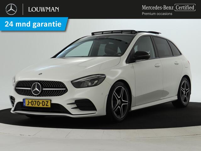 Mercedes-Benz B-KLASSE 180 Business Solution AMG | Panoramadak | Achteruitrijcamera | Nightpakket | Apple Carplay | Inclusief 24 maanden MB Certified garantie voor Europa.