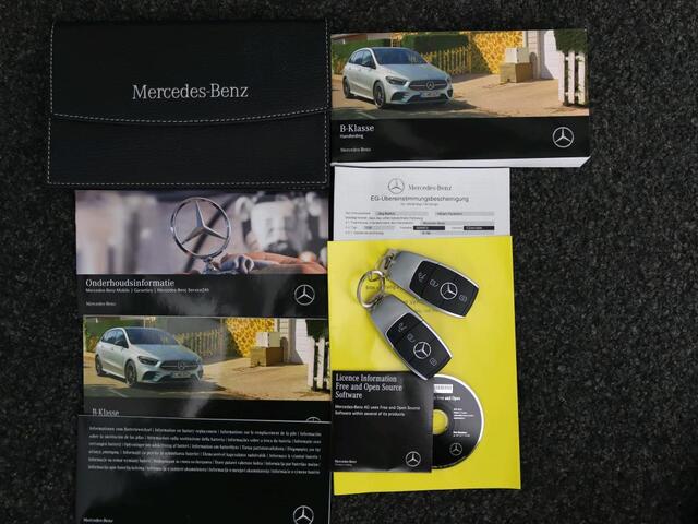 Mercedes-Benz B-KLASSE 180 Business Solution Luxury Trekhaak | Parkeerpakket met achteruitrijcamera | Ledkoplampen | Sfeerverlichting | Stoelverwarming. Inclusief 24 maanden MB Certified garantie voor Europa.