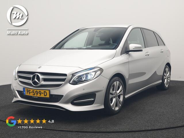 Mercedes-Benz B-KLASSE 180 123pk Dealer O.H | Trekhaak | Camera | Cruise Control | Led Koplampen | Navigatie | Lederen Sportstoelen | 17"L.M |