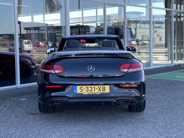 Mercedes-Benz C-KLASSE Cabrio 180 AMG | Premium Plus | Night Pakket | 360° Camera | Burmester | Memorystoelen Verwarmd | Sfeerverlichting