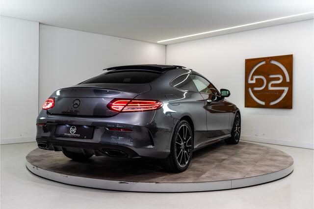 Mercedes-Benz C-KLASSE Coupé 300 Premium+ AMG 259PK | Pano | Sfeer | Dig. Cockpit | Burmester | Memory | VOL! 12 MND Garantie
