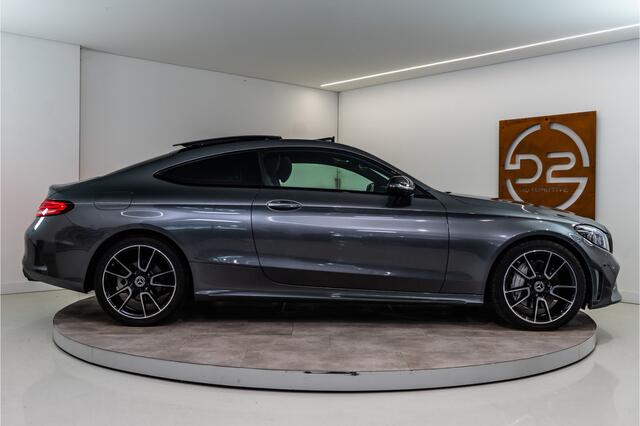 Mercedes-Benz C-KLASSE Coupé 300 Premium+ AMG 259PK | Pano | Sfeer | Dig. Cockpit | Burmester | Memory | VOL! 12 MND Garantie