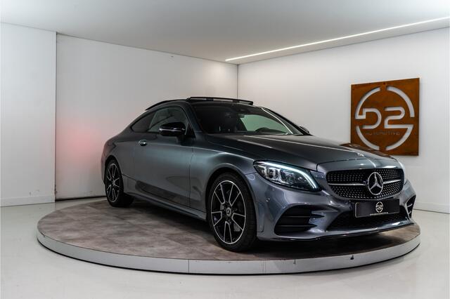 Mercedes-Benz C-KLASSE Coupé 300 Premium+ AMG 259PK | Pano | Sfeer | Dig. Cockpit | Burmester | Memory | VOL! 12 MND Garantie