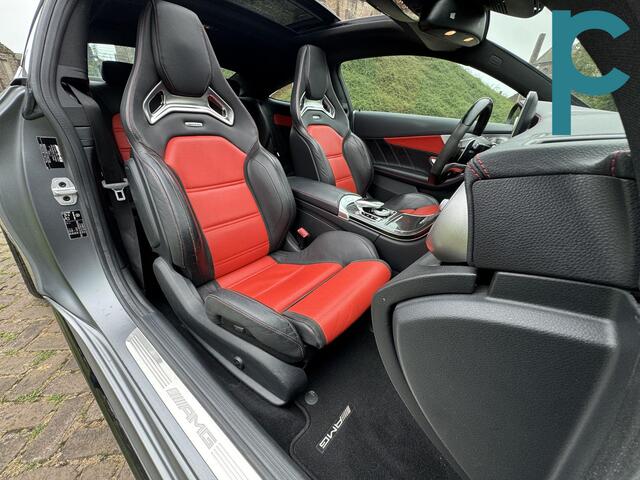 Mercedes-Benz C-KLASSE Coupé AMG 63 S Edition 1 Ceramic AMG Performance Seat Pano Burmester Selenietgrijs Magno