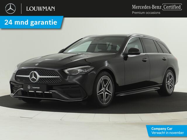 Mercedes-Benz C-KLASSE Estate 180 AMG Line | Antidiefstalpakket GUARD 360° Plus | Memorypakket | Parkeerpakket met achteruitrijcamera | KEYLESS GO | Dodehoekassistent | USB-pakket | EASY PACK achterklep |