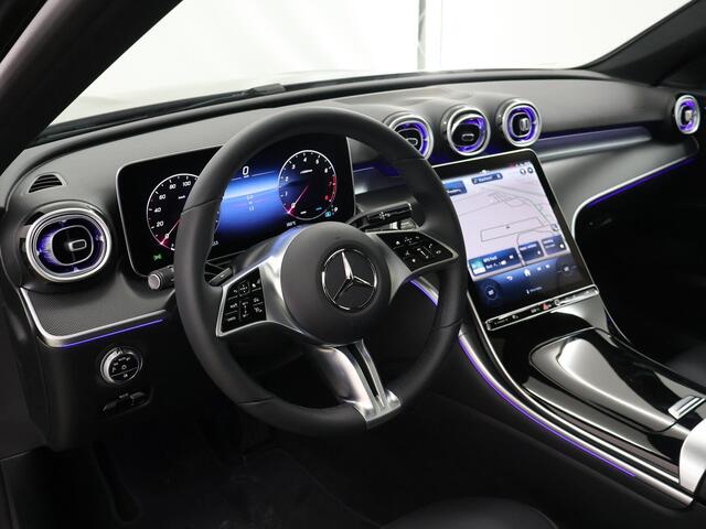 Mercedes-Benz C-KLASSE 180 Luxury Line | Panoramaschuifdak | Apple CarPlay | Memorypakket | Sfeerverlichting |