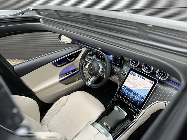 Mercedes-Benz C-KLASSE Estate 200 Luxury Line | Premium | Panoramadak | Memorystoelen Verwarmd | 360° Camera | Sfeerverlichting | Trekhaak | Showmodel sale