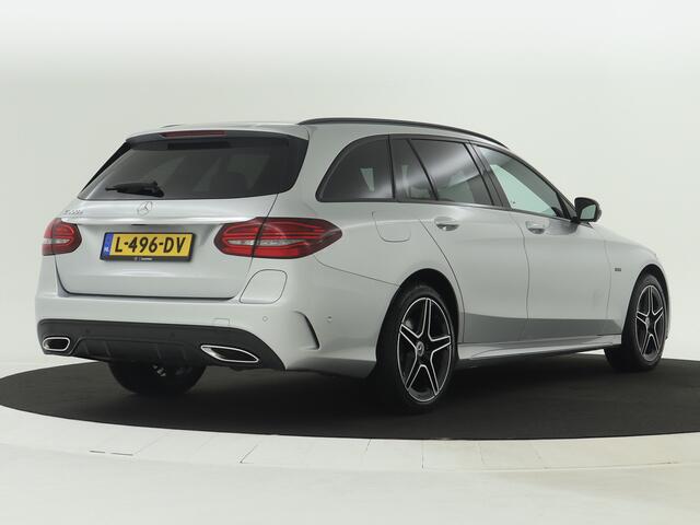 Mercedes-Benz C-KLASSE Estate 300 e Business Solution AMG Nightpakket | Parkeerpakket met 360 gr camera | Comand Navigatie | Digitaal Dash | Sfeerverlichting | DAB | Inclusief 24 maanden MB Certified garantie voor Europa.