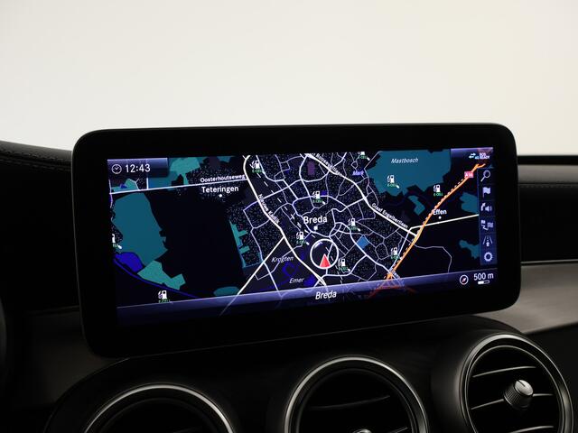 Mercedes-Benz C-KLASSE Estate 300 e Business Solution AMG Nightpakket | Parkeerpakket met 360 gr camera | Comand Navigatie | Digitaal Dash | Sfeerverlichting | DAB | Inclusief 24 maanden MB Certified garantie voor Europa.
