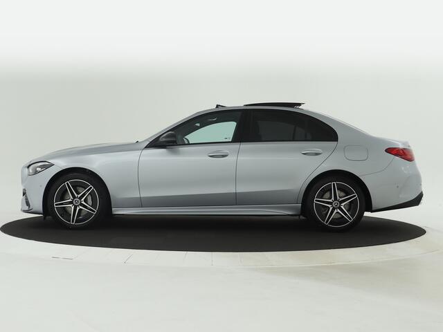 Mercedes-Benz C-KLASSE 300 e AMG Line | Nightpakket | Parkeerpakket met achteruitrijcamera | Antidiefstalpakket GUARD 360° Plus | Memorypakket | Dodehoekassistent | Spiegelpakket | USB-pakket | DISTRONIC |