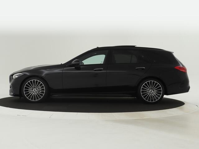 Mercedes-Benz C-KLASSE Estate 180 Star Edition AMG Line Plus | Trekhaak | Nightpakket | Parkeerpakket met 360°-camera | KEYLESS GO-comfortpakket | Memorypakket | Burmester® 3D surround sound system | EASY PACK achterklep |