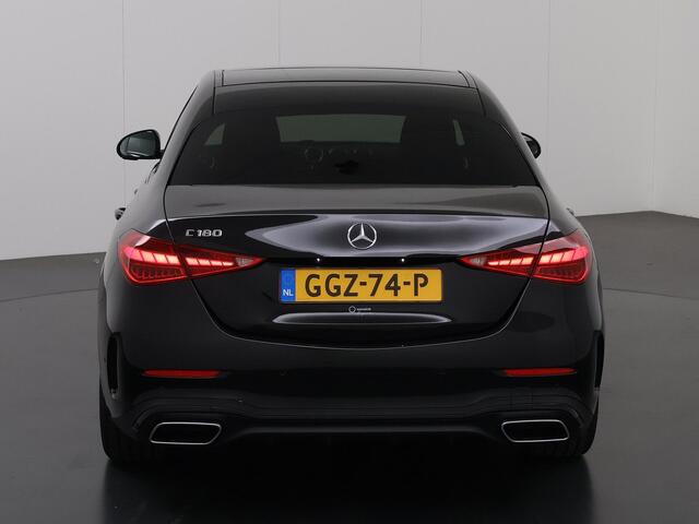 Mercedes-Benz C-KLASSE 180 AMG Line 19 inch LM velgen | Panoramadak | memory pakket | Led verlichting