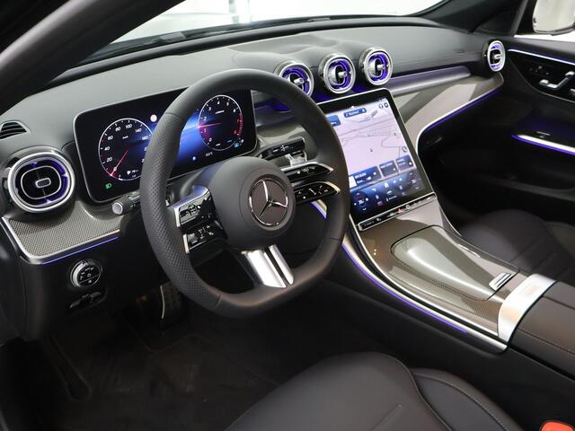 Mercedes-Benz C-KLASSE 180 AMG Line Panoramadak | Night pakket | 19 inch lm velgen | Led verlichting
