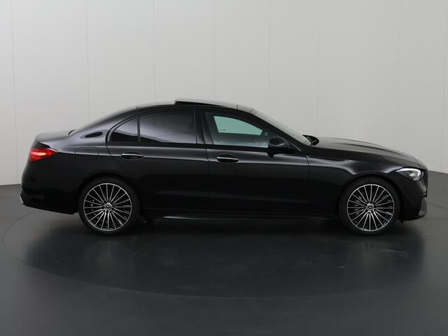 Mercedes-Benz C-KLASSE 180 AMG NIGHT Premium Plus | Head Up Dsiplay | Panoramadak | 360 camera | Stoelgeheugen | Keyless Entry | Apple Carplay | BURMESTER 3D |