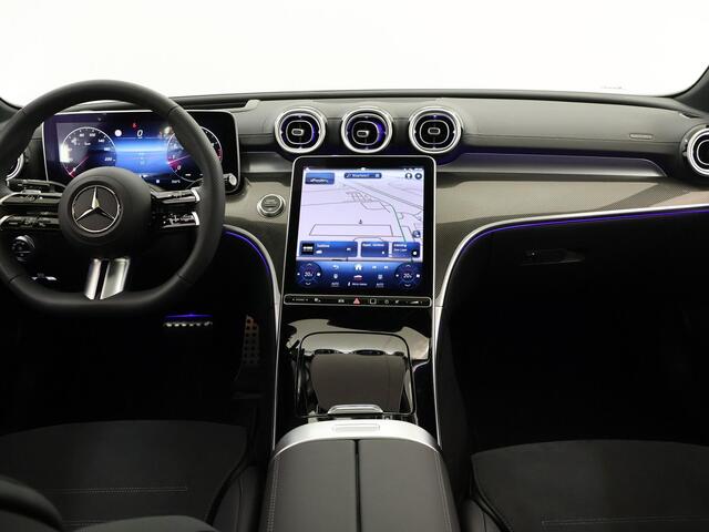 Mercedes-Benz C-KLASSE 180 AMG NIGHT Premium Plus | Head Up Dsiplay | Panoramadak | 360 camera | Stoelgeheugen | Keyless Entry | Apple Carplay | BURMESTER 3D |