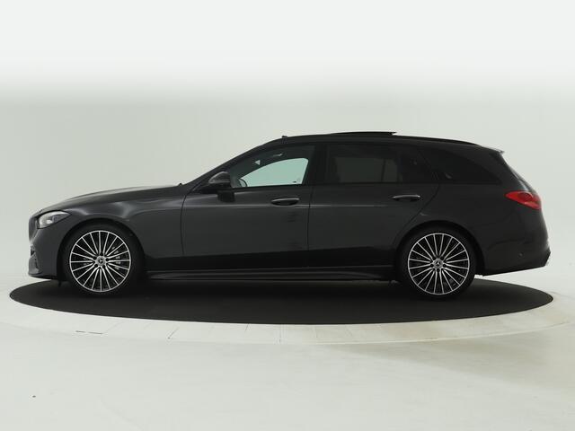 Mercedes-Benz C-KLASSE Estate 180 Star Edition AMG Line Plus | Nightpakket | Trekhaak | EASY PACK achterklep | KEYLESS GO-comfortpakket | Antidiefstalpakket GUARD 360° Plus | Parkeerpakket met 360°-camera | Burmester® 3D surround sound system |