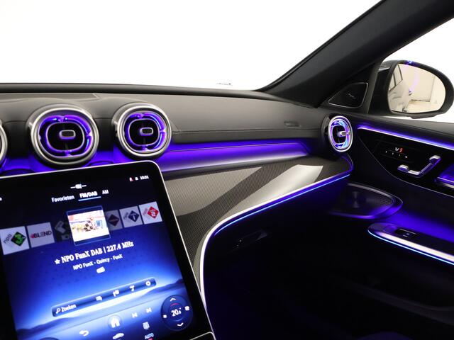 Mercedes-Benz C-KLASSE Estate 180 Star Edition AMG Line Plus | Nightpakket | Trekhaak | EASY PACK achterklep | KEYLESS GO-comfortpakket | Antidiefstalpakket GUARD 360° Plus | Parkeerpakket met 360°-camera | Burmester® 3D surround sound system |