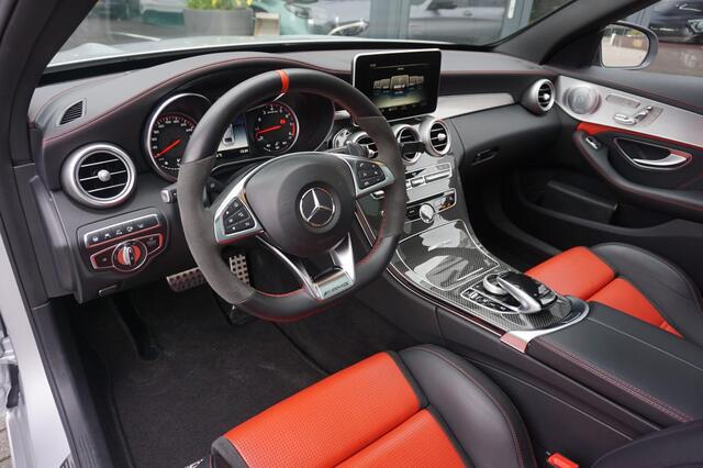 Mercedes-Benz C-KLASSE AMG 63 S PANORAMDAK PERFORMANCE STOELEN