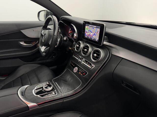 Mercedes-Benz C-KLASSE Coupé 180 Edition 1 AMG Pano, Leder, Navi, Parkeer sensoren, Stoelverwarming, Cruise control