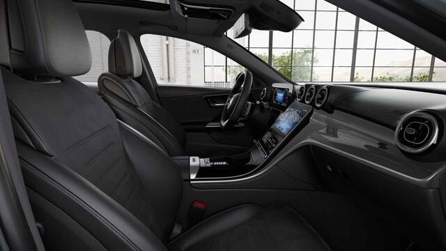 Mercedes-Benz C-KLASSE 300 e 4MATIC AMG Line | Panoramadak | Night | Rijassistentiepakket | Sfeerverlichting |