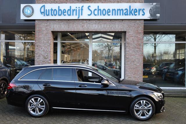Mercedes-Benz C-KLASSE Estate 180 2xCAMERA TREKHAAK-AFN LUCHTVERING STOELVERWARMING SFEERVERLICHTING ELEK.LAADKLEP 17"LMV FLIPPERS 2xPDC NAVI