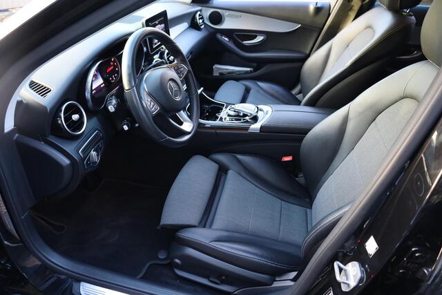 Mercedes-Benz C-KLASSE Estate 180 2xCAMERA TREKHAAK-AFN LUCHTVERING STOELVERWARMING SFEERVERLICHTING ELEK.LAADKLEP 17"LMV FLIPPERS 2xPDC NAVI