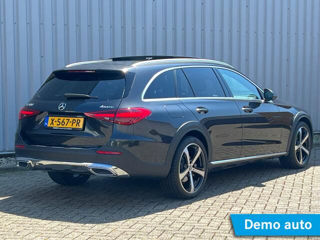 Mercedes-Benz C-KLASSE All-Terrain 200 4MATIC | Panoramadak | Head-up Display | 360° Camera | Trekhaak | Burmester | Memorystoelen Verwarmd | Showmodel SALE