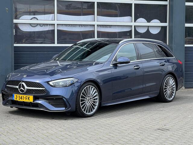 Mercedes-Benz C-KLASSE Estate 180 AMG Line | Premium | Winter pakket | Panoramadak | Burmester® 3D | 360° Camera | Sfeerverlichting | Memorystoelen Verwarmd | Apple & Android Carplay