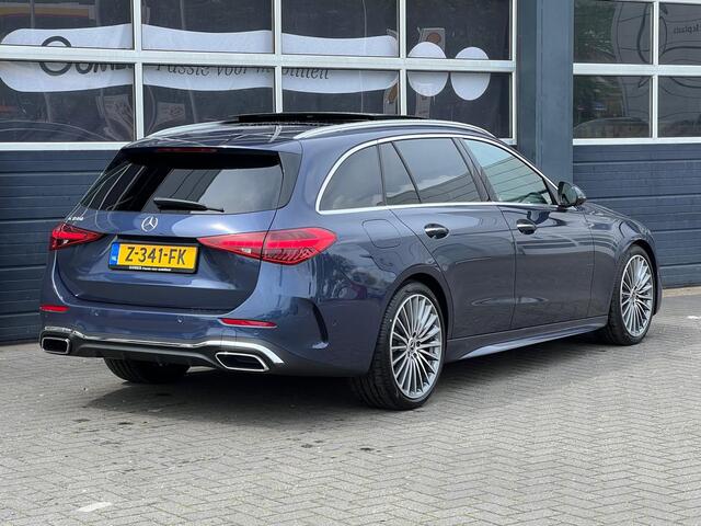 Mercedes-Benz C-KLASSE Estate 180 AMG Line | Premium | Winter pakket | Panoramadak | Burmester® 3D | 360° Camera | Sfeerverlichting | Memorystoelen Verwarmd | Apple & Android Carplay