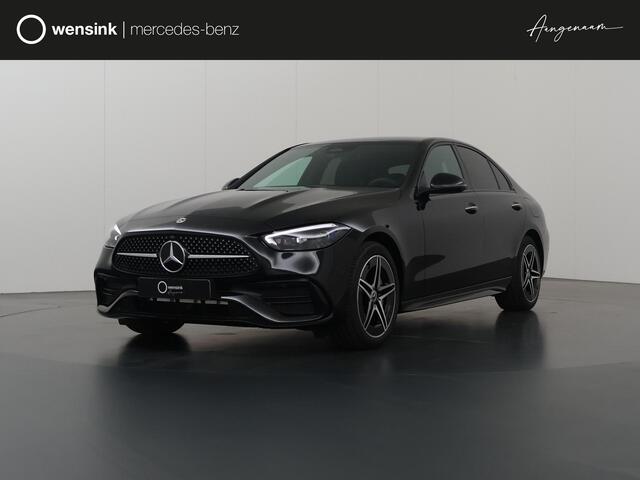 Mercedes-Benz C-KLASSE 300 e Star Edition | AMG Pakket | Elektrische Trekhaak | Elektrische Stoel met Memory | Nightpakket | 360 Camera | Digital Light | Sfeerverlichting |