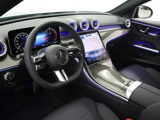 Mercedes-Benz C-KLASSE 180 Star Edition | AMG Pakket | Panoramadak | Elektrische Stoelen met Memory | Sfeerverlichting | 360 Camera | Dodehoek Detectie |