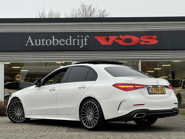 Mercedes-Benz C-KLASSE 300 AMG Line | 258 pk | Massage | Panodak | Burmester | Memory