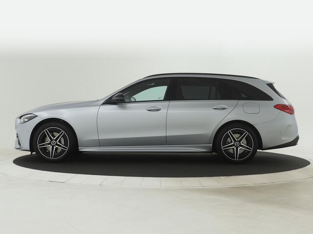 Mercedes-Benz C-KLASSE Estate 300 e AMG Line | Nightpakket | Memorypakket | KEYLESS GO-comfortpakket | Verwarmde stoelen vooraan | USB-pakket | Parkeerpakket met 360°-camera | EASY PACK achterklep | DIGITAL LIGHT |
