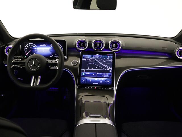Mercedes-Benz C-KLASSE Estate 300 e AMG Line | Nightpakket | Memorypakket | KEYLESS GO-comfortpakket | Verwarmde stoelen vooraan | USB-pakket | Parkeerpakket met 360°-camera | EASY PACK achterklep | DIGITAL LIGHT |