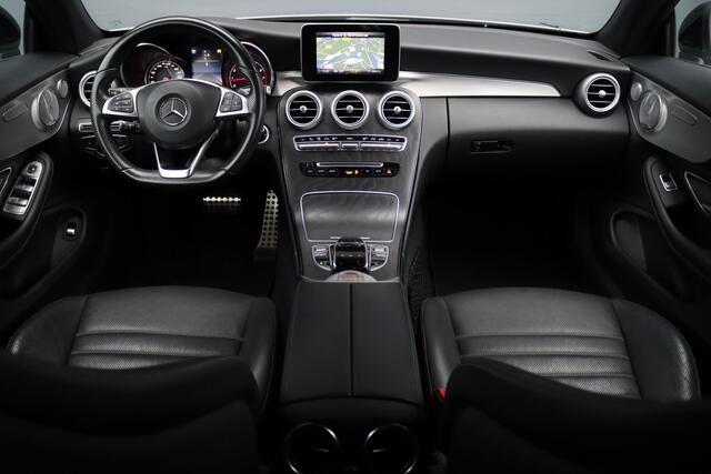 Mercedes-Benz C-KLASSE Cabrio 200 AMG Line Aut9 | Burmester | Stoelverwarming/-ventilatie | Airscarf | Aircap | Camera | Cruise Control | Leder | Led Intelligent Light | Dodehoekassistent |